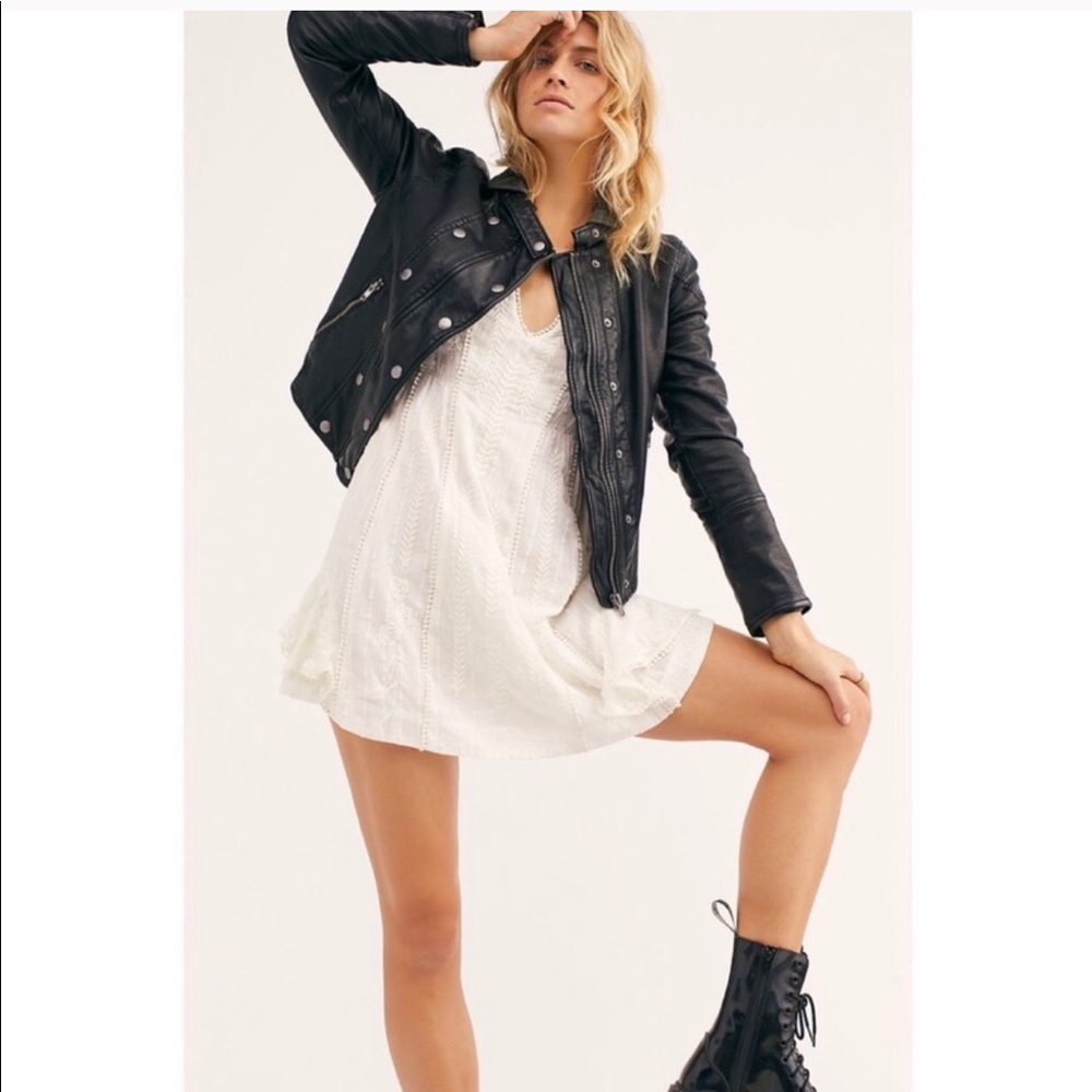NWT FREE PEOPLE NEW DAWN VEGAN JACKET